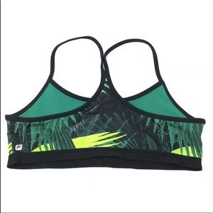 Fabletics Palm Print Reversible Sports Bra